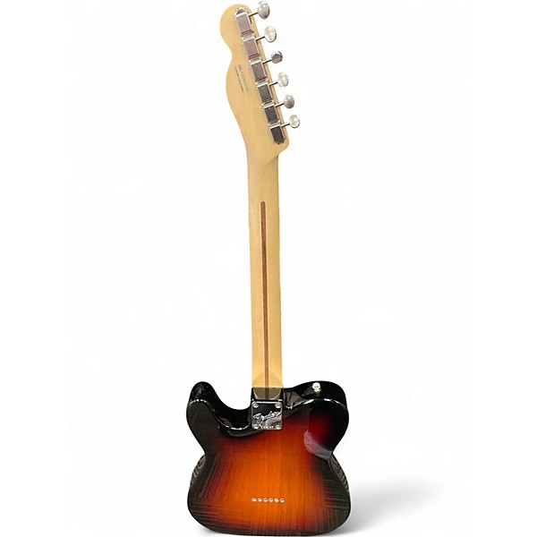 Used Fender American Performer Telecaster Hum 3 Tone Sunburst Solid Body Electric Guitar