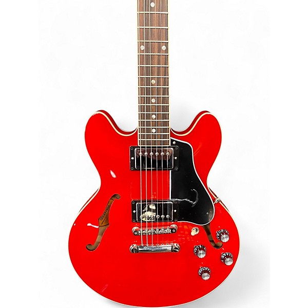 Used Gibson ES339 Cherry Hollow Body Electric Guitar