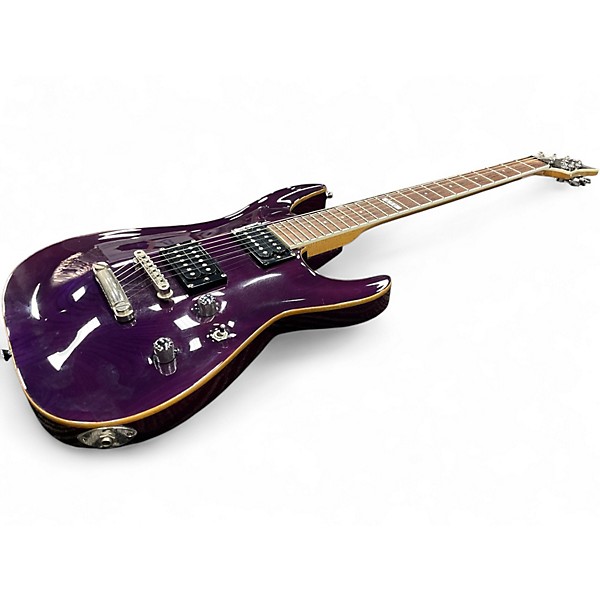 Used ESP LTD H250 Trans Purple Solid Body Electric Guitar