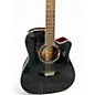 Used Takamine EG334BC Black Acoustic Electric Guitar