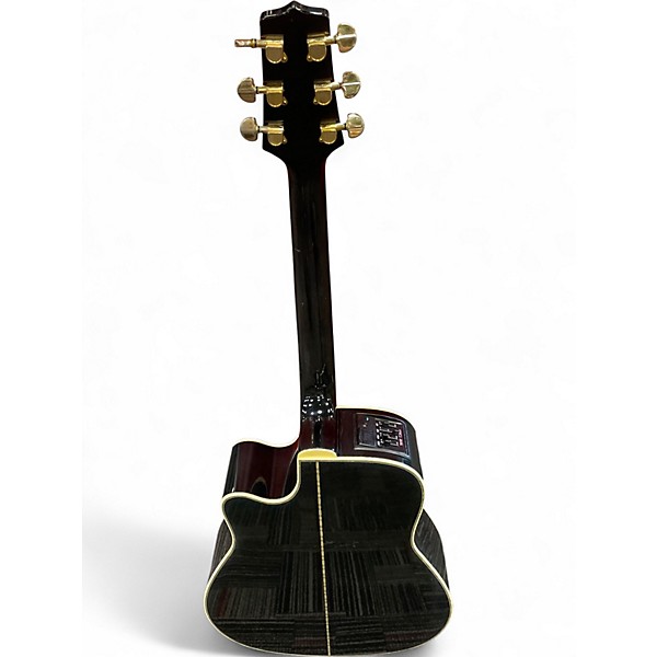 Used Takamine EG334BC Black Acoustic Electric Guitar