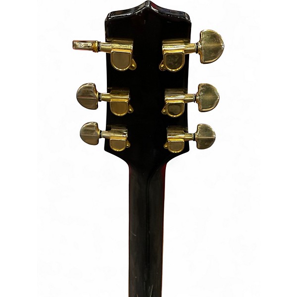 Used Takamine EG334BC Black Acoustic Electric Guitar