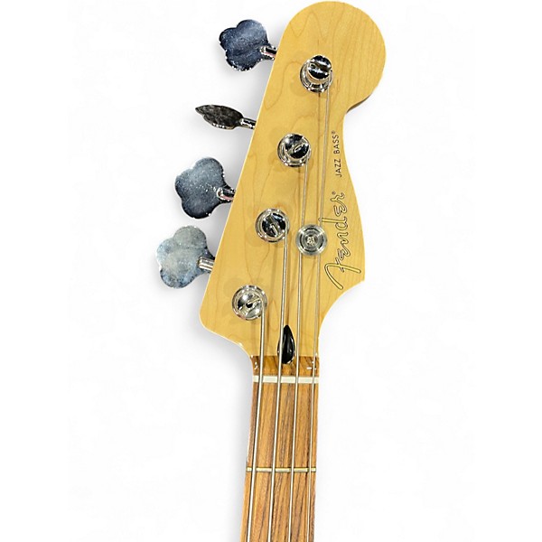 Used Fender Jazz Partscaster Ocean Turquoise Electric Bass Guitar