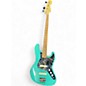 Used Fender Jazz Partscaster Ocean Turquoise Electric Bass Guitar