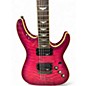 Used Schecter Guitar Research Omen Extreme 6 MAGENTA Solid Body Electric Guitar