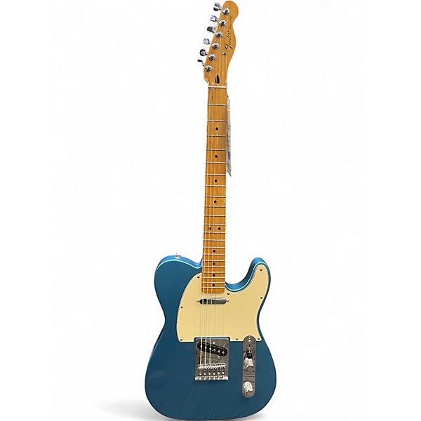 Used Fender Deluxe Telecaster Lake Placid Blue Solid Body Electric Guitar