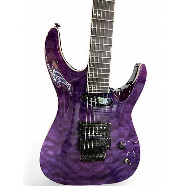 Used ESP LTD ALR II Purple Solid Body Electric Guitar