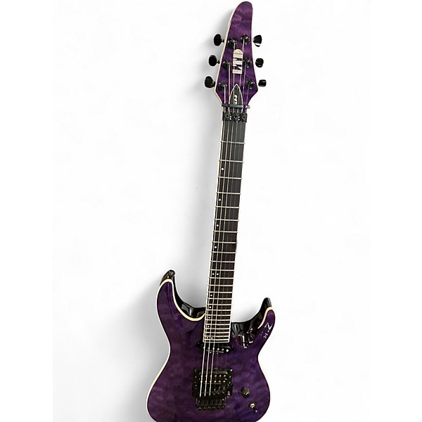 Used ESP LTD ALR II Purple Solid Body Electric Guitar