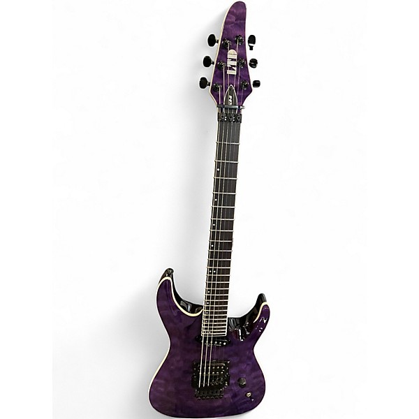 Used ESP LTD ALR II Purple Solid Body Electric Guitar