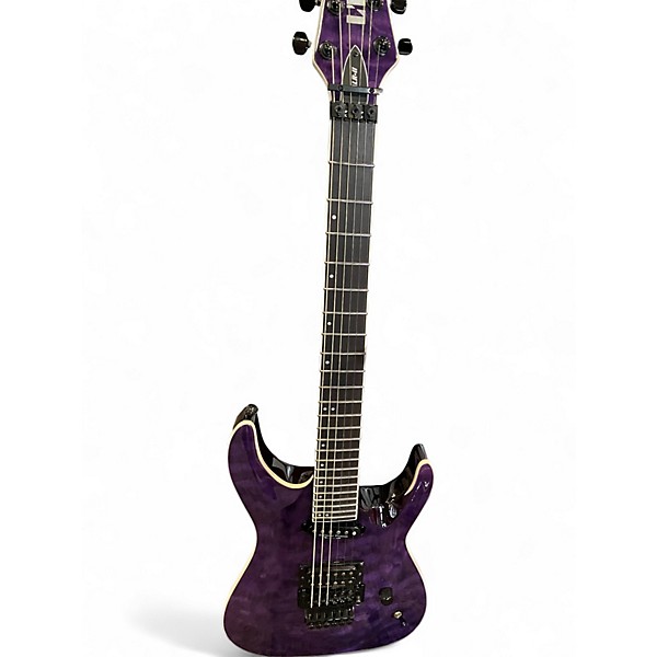 Used ESP LTD ALR II Purple Solid Body Electric Guitar