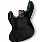 Used Squier Affinity Jazz Bass Black Electric Bass Guitar