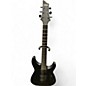 Used Schecter C1 PLATINUM BLACKOUT BLACK Solid Body Electric Guitar thumbnail