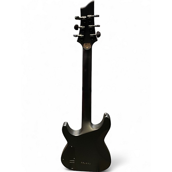 Used Schecter C1 PLATINUM BLACKOUT BLACK Solid Body Electric Guitar