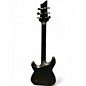 Used Schecter C1 PLATINUM BLACKOUT BLACK Solid Body Electric Guitar