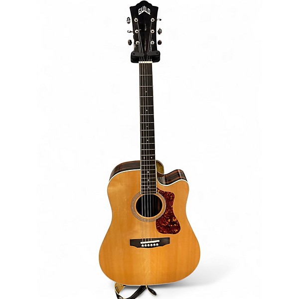 Used Guild D-260CE DELUXE Natural Acoustic Electric Guitar