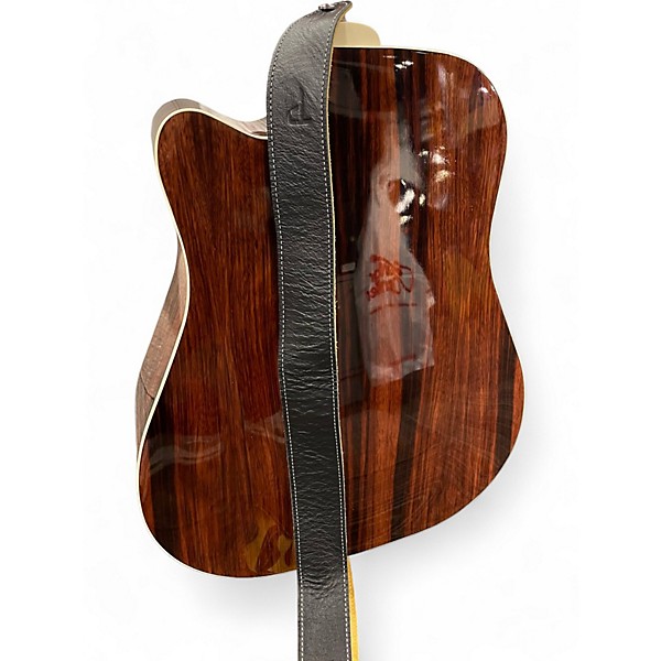 Used Guild D-260CE DELUXE Natural Acoustic Electric Guitar