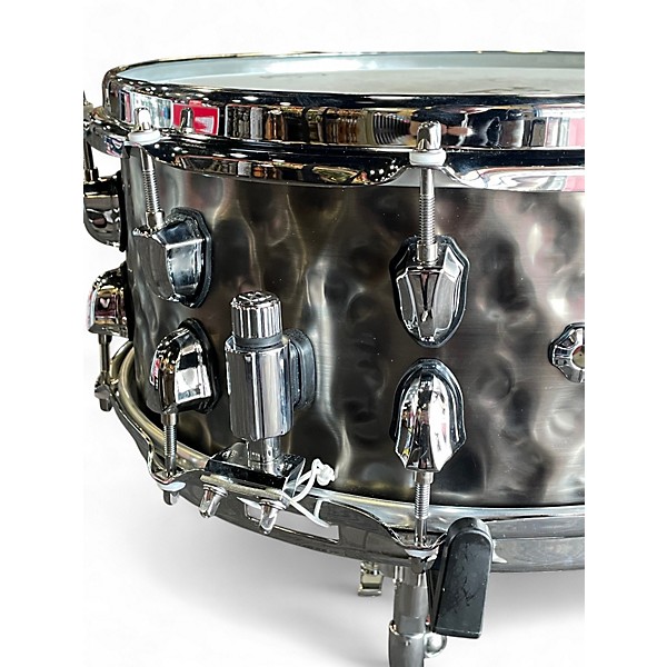 Used Mapex 14X6.5 Black Panther Persuader  Antique Nickel Drum