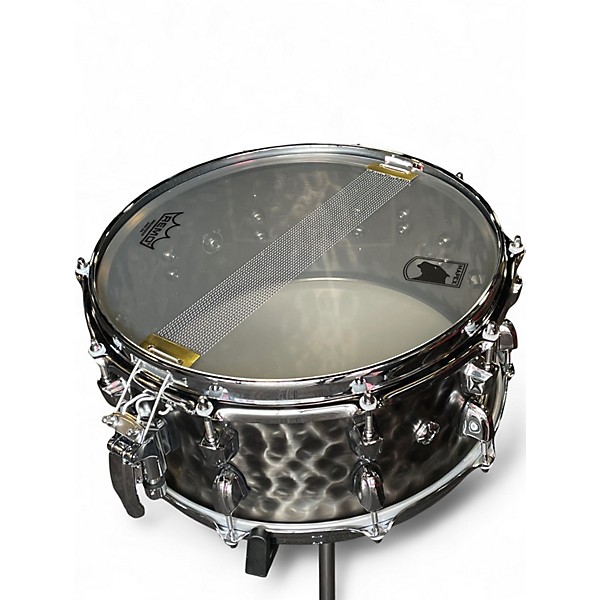 Used Mapex 14X6.5 Black Panther Persuader  Antique Nickel Drum