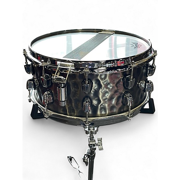 Used Mapex 14X6.5 Black Panther Persuader  Antique Nickel Drum