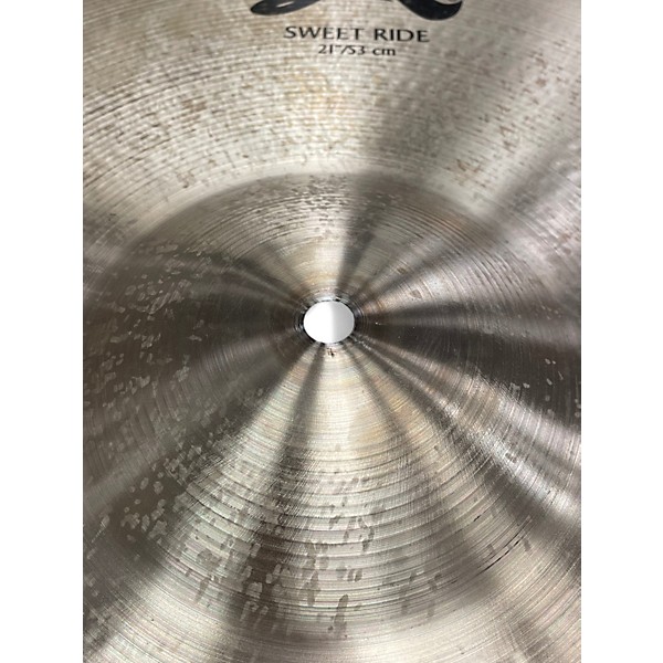 Used Zildjian 21in A Series Sweet Ride Cymbal