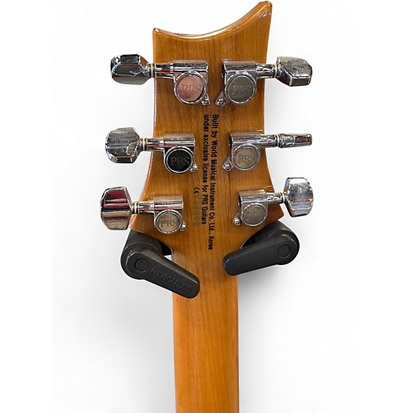 Used PRS SE Custom 24 Trans Black Solid Body Electric Guitar