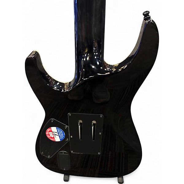 Used ESP LTD H-1007 7 String with Tremolo Trans Black Solid Body Electric Guitar