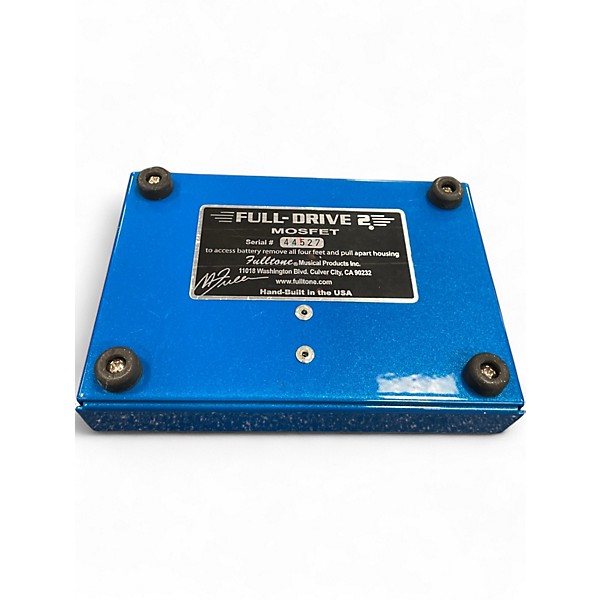 Used Fulltone FD2MOS Fulldrive 2 Mosfet Overdrive Effect Pedal