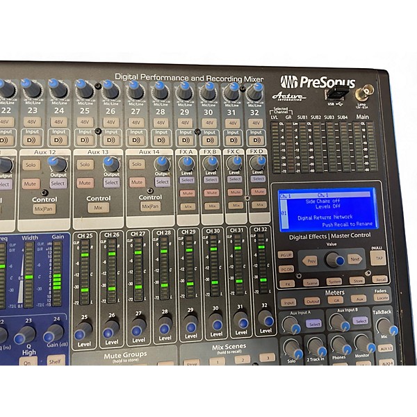Used PreSonus Studio Live 32.4.2 Digital Mixer