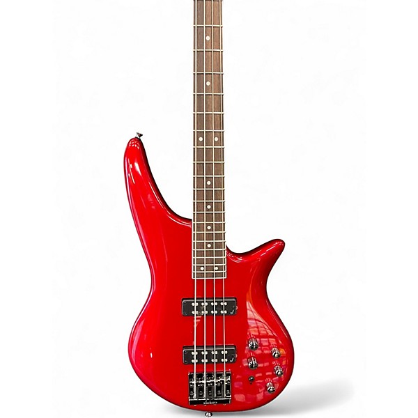 Used Jackson JS3  Metallic Red Electric Bass Guitar