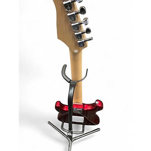 Used Donner standard red Solid Body Electric Guitar