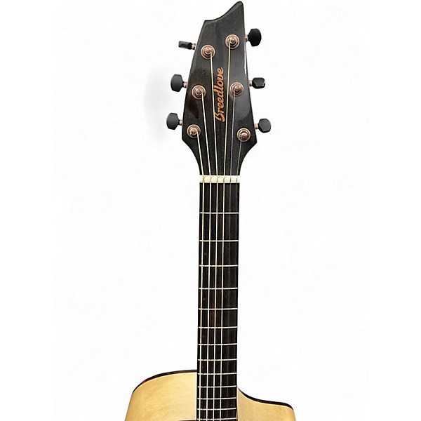 Used Breedlove Pursuit EX White Sands Acoustic Electric Guitar