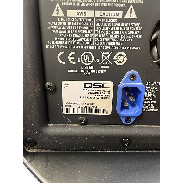 Used QSC K12 Powered Speaker