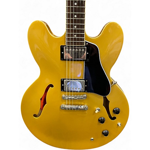 Used Epiphone es335 IG Gold Hollow Body Electric Guitar