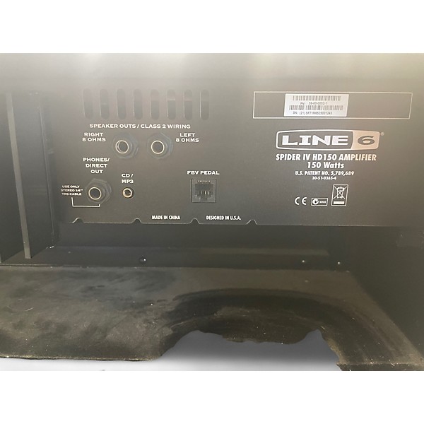 Used Line 6 Spider IV HD150 Solid State Guitar Amp Head