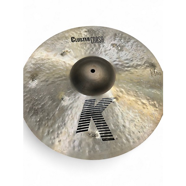 Used Zildjian 18in K Cluster Crash Cymbal