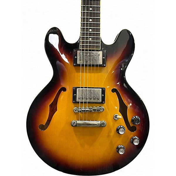 Used Epiphone ES339 Tobacco Burst Hollow Body Electric Guitar