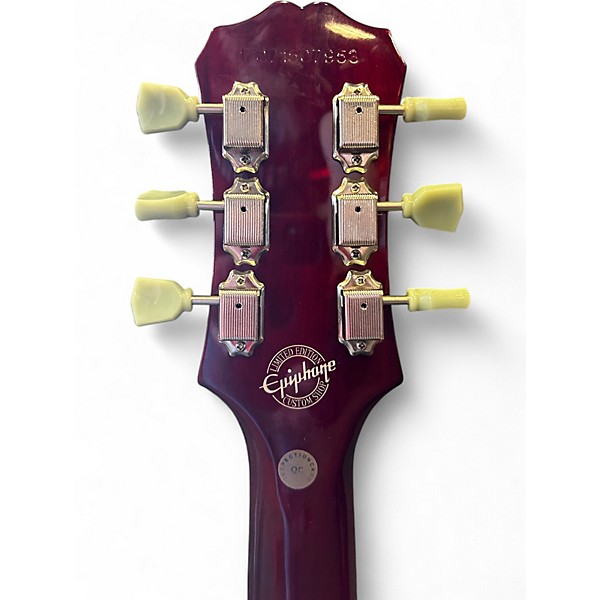 Used Epiphone Les Paul Studio Black Cherry Solid Body Electric Guitar