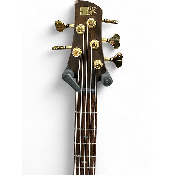 Used Ibanez SR2405W Brown Topaz Burst Low Gloss Electric Bass Guitar