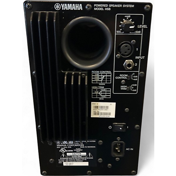 Used Yamaha HS8 Pair Powered Monitor