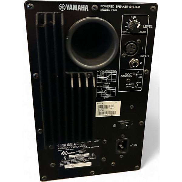 Used Yamaha HS8 Pair Powered Monitor