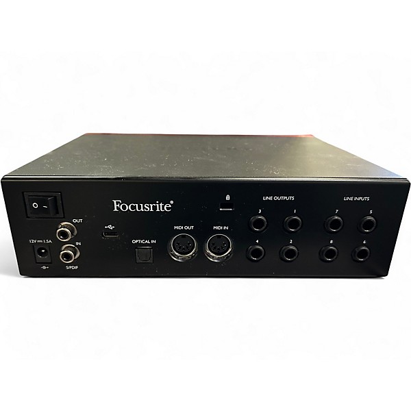 Used Focusrite Clarett 4Pre Audio Interface