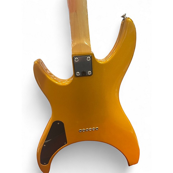 Used Peavey MYSTIC Metallic Gold Solid Body Electric Guitar