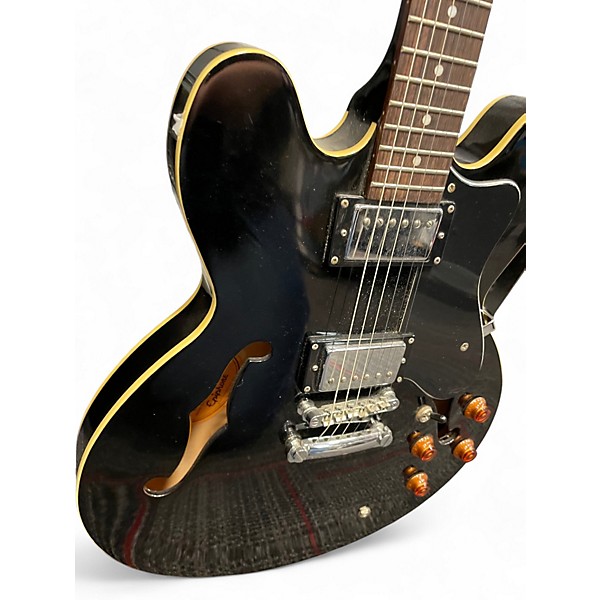 Used Epiphone DOT EB BLACK Hollow Body Electric Guitar