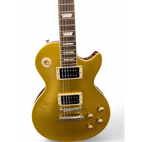 Used Epiphone Slash Victoria Les Paul Standard Gold Top Solid Body Electric Guitar
