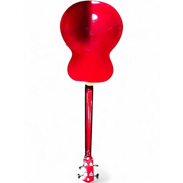 Used Fender BG31 Candy Apple Red Acoustic Bass Guitar