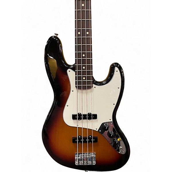 Used Fender Jazz bass player II 2 Color Sunburst Electric Bass Guitar