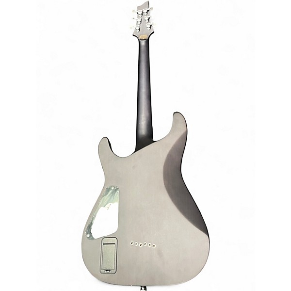 Used Schecter Guitar Research C1 Platinum White Satin Solid Body Electric Guitar