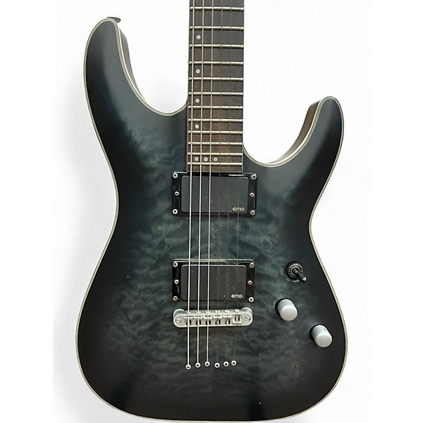 Used 2023 Schecter Guitar Research Diamond Series PT Gray Solid Body Electric Guitar