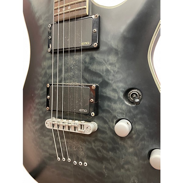 Used 2023 Schecter Guitar Research Diamond Series PT Gray Solid Body Electric Guitar