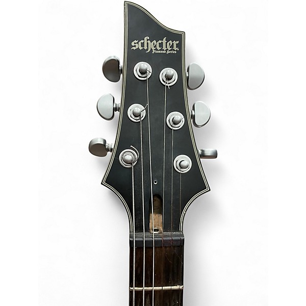 Used 2023 Schecter Guitar Research Diamond Series PT Gray Solid Body Electric Guitar